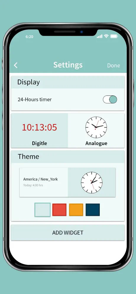 World Clock – Time Widget