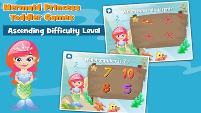 Screenshot #2 pour Mermaid Princess Toddler Game