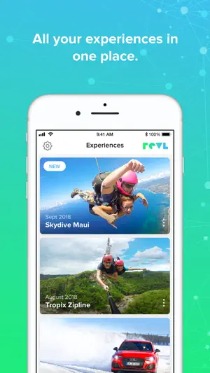 Revl Experiences + Camera screenshot 1