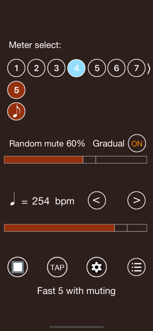 ‎Time Guru Metronome Screenshot