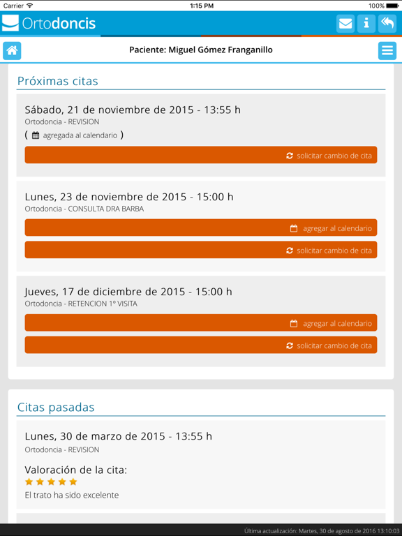 Screenshot #4 pour Clínicas Ortodoncis