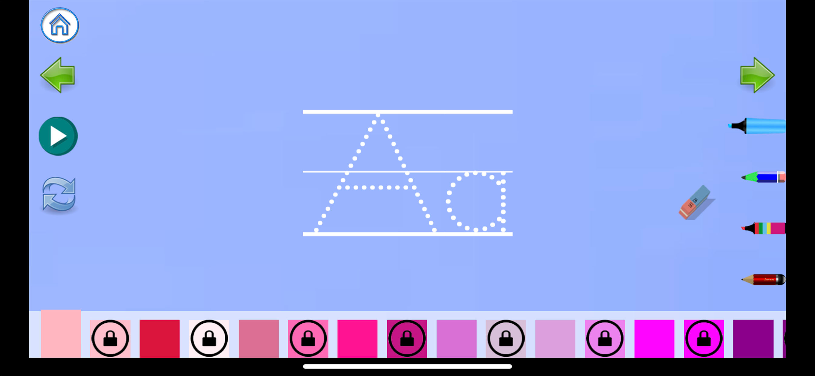 Trace French  Letter