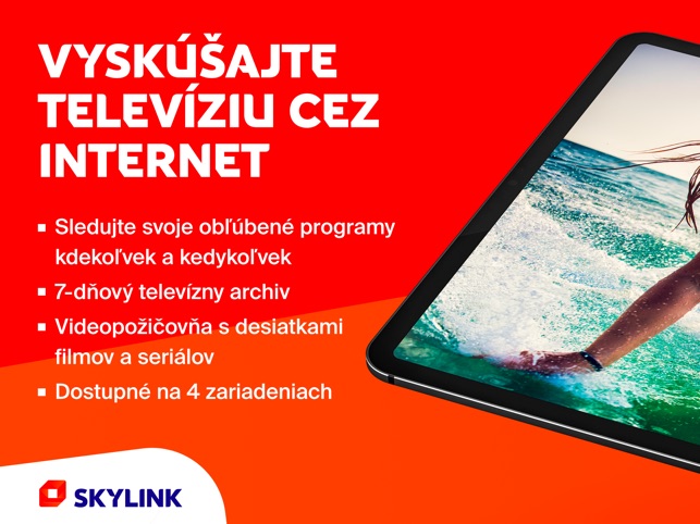 Skylink Live TV SK v App Store