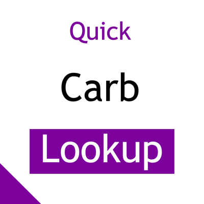 Quick Carbs Lookup