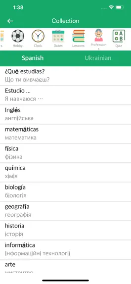 Game screenshot Spanish Ukrainian Dictionary mod apk