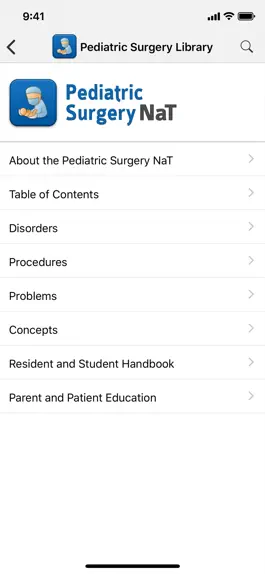 Game screenshot APSA Pediatric Surgery Library apk