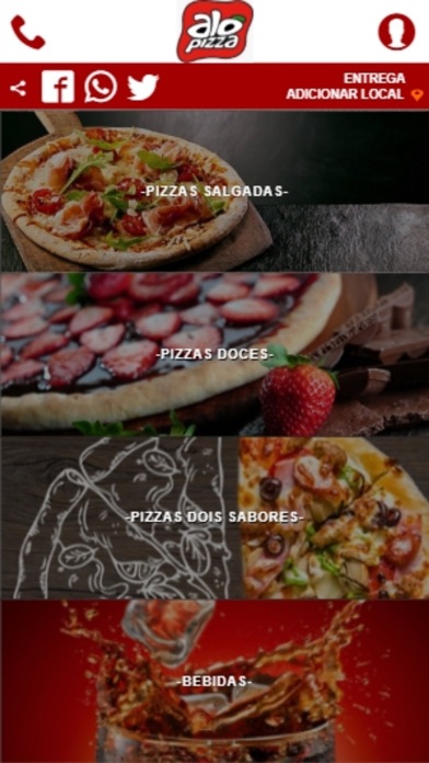 Screenshot #1 pour Alô Pizza Jundiaí