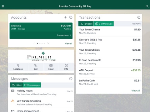 Premier Community Bill Pay screenshot 2