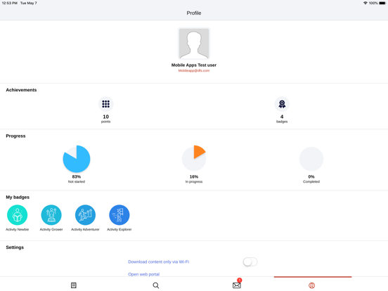 App screenshot