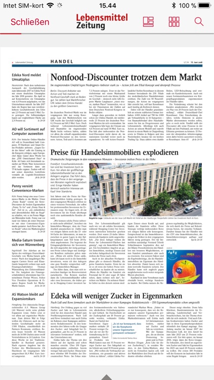Lebensmittel Zeitung
