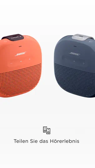 Screenshot von Bose Connect auf dem iPhone 4