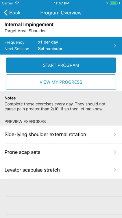 TrackActive Pro - Patient App