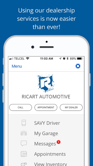 Ricart Automotive Screenshot