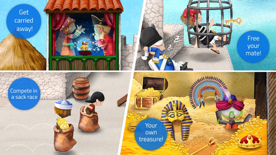 #4. Tiny Pirates: Toddler's App (iOS) 由: wonderkind GmbH