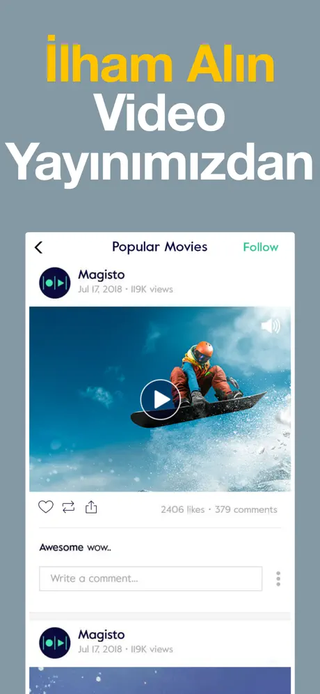 Magisto - Video Düzenleyici