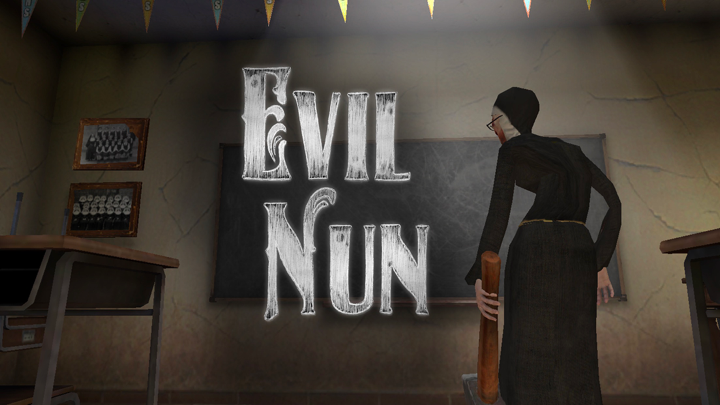 Evil Nun  恐怖 游戏  - 邪恶尼姑亡灵刺客 screenshot 1