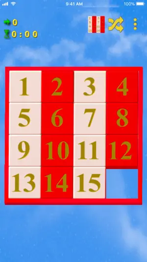 Fifteen puzzle! screenshot 1