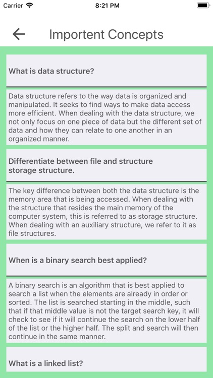 Data Structures Learning screenshot-5