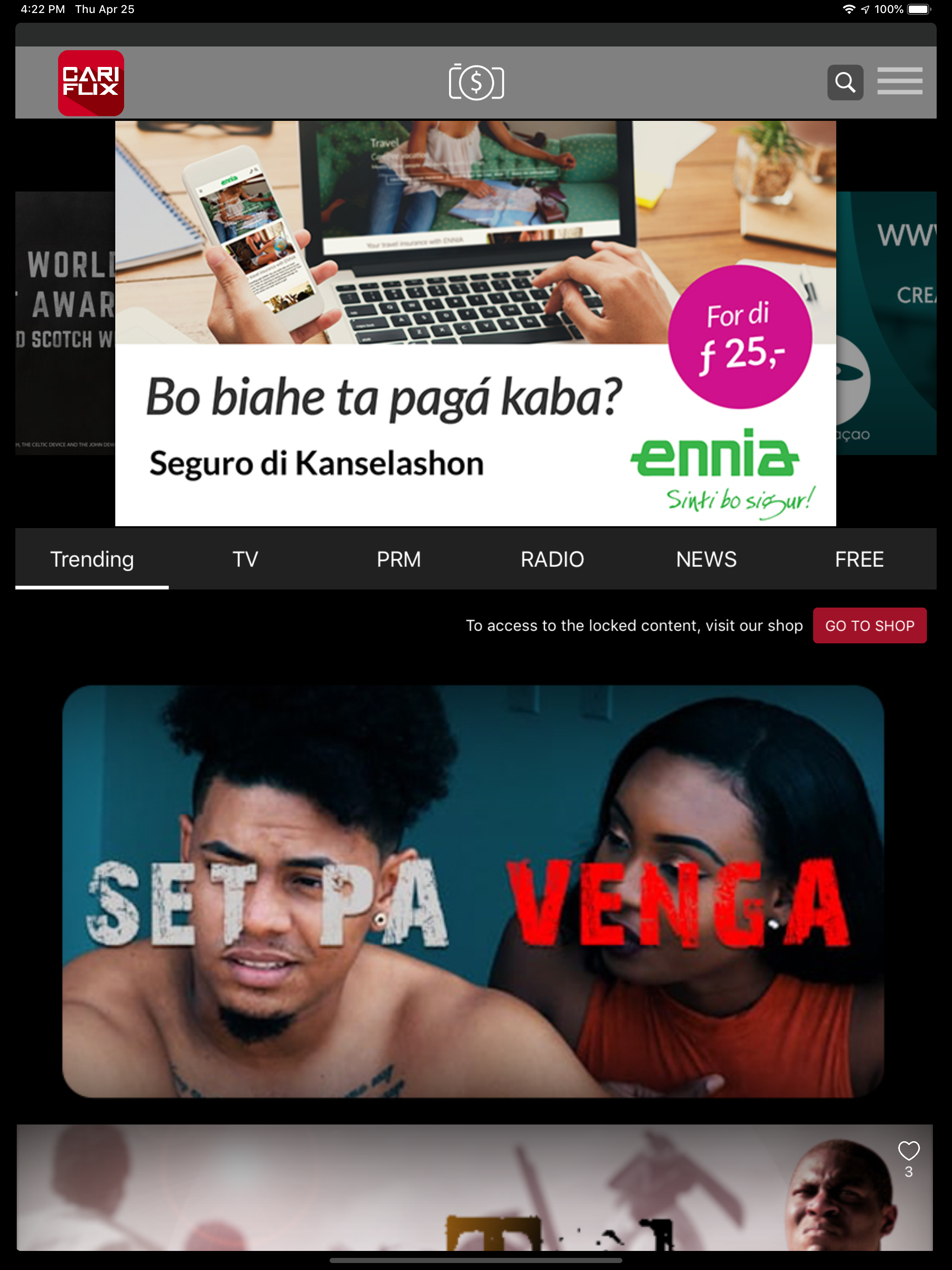 CARIFLIX screenshot 5