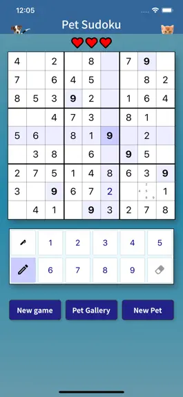 Game screenshot Pet Sudoku apk
