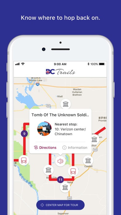 Screenshot #1 pour DC Trails - Hop On Hop Off