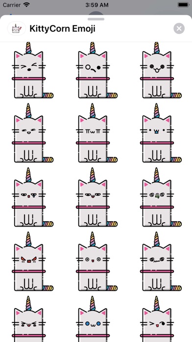 KittyCorn Emoji screenshot 4