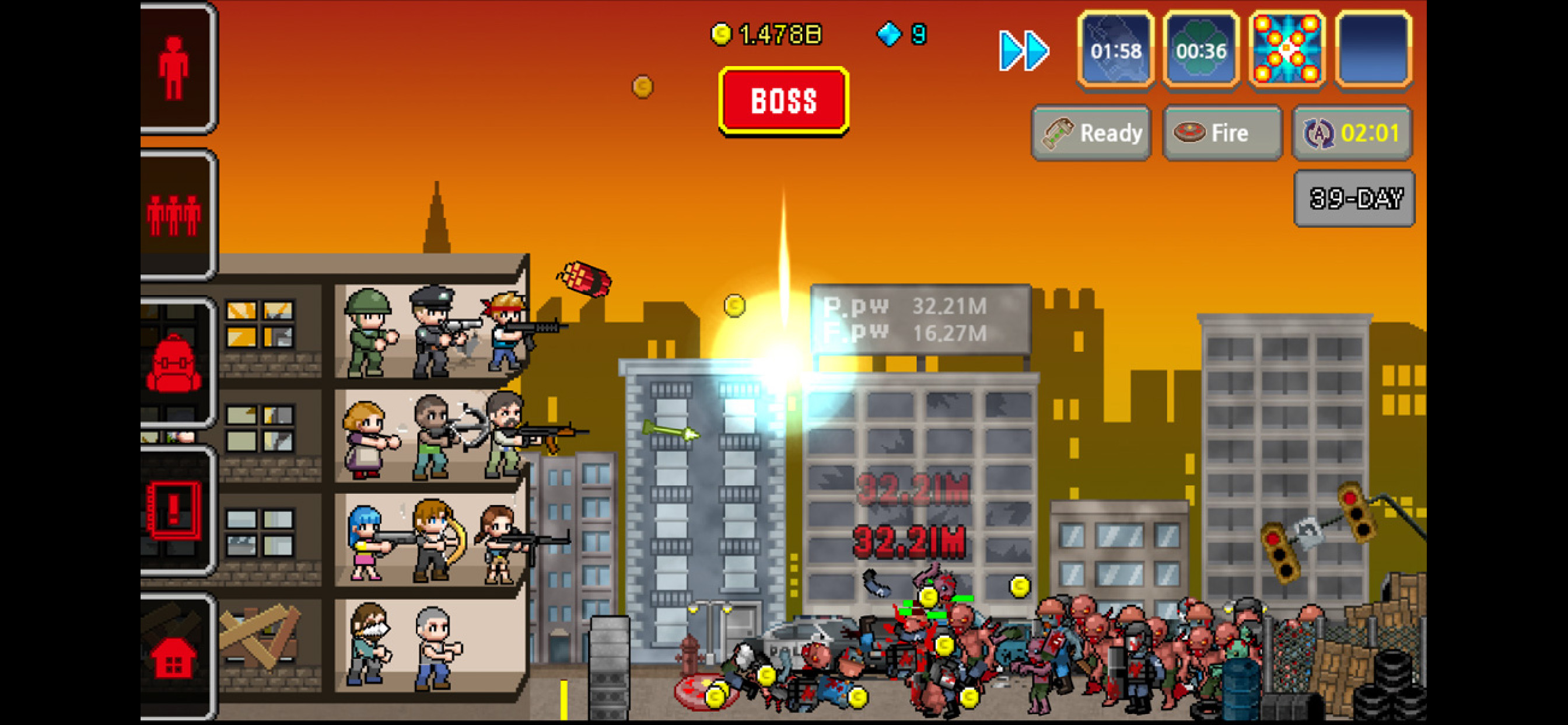 100 DAYS Zombie Survival screenshot 4