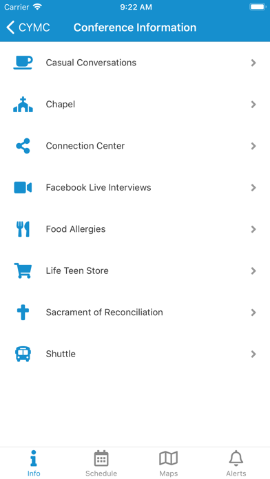 App screenshot