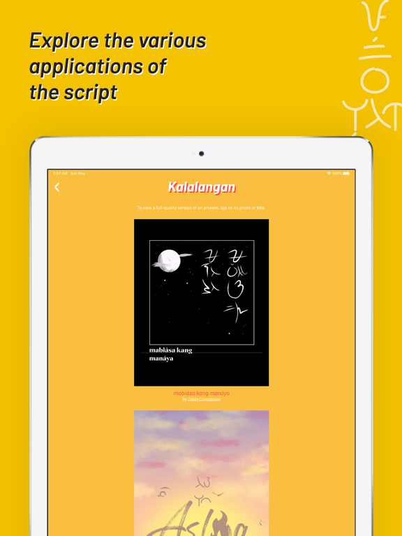 Learn Kulitan (Kapampángan) iPad screenshot 9 - Education app