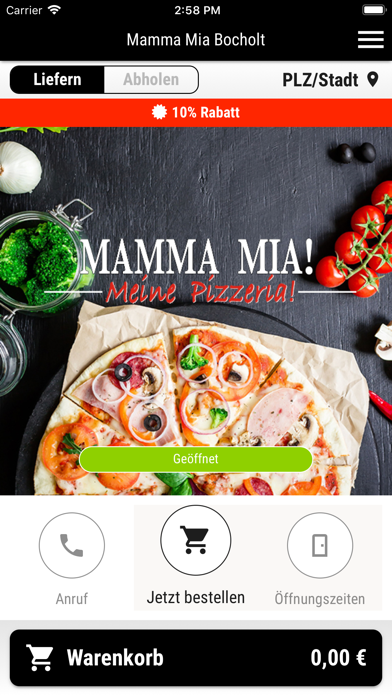 Screenshot #1 pour Mamma Mia Bocholt