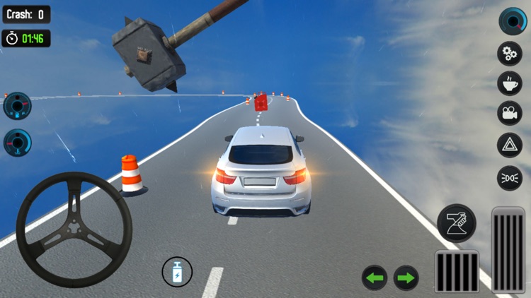 Dangerous Car Drive In The Sky screenshot-3
