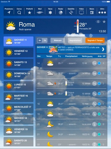 Meteo HD Plus - by iLMeteo.itのおすすめ画像1