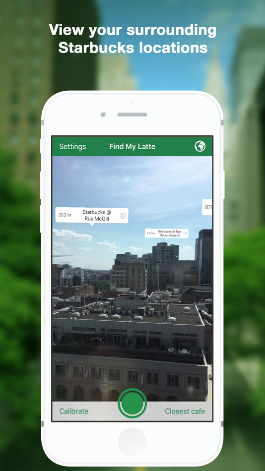 #1. Find My Latte (iOS) By: Besher Al Maleh