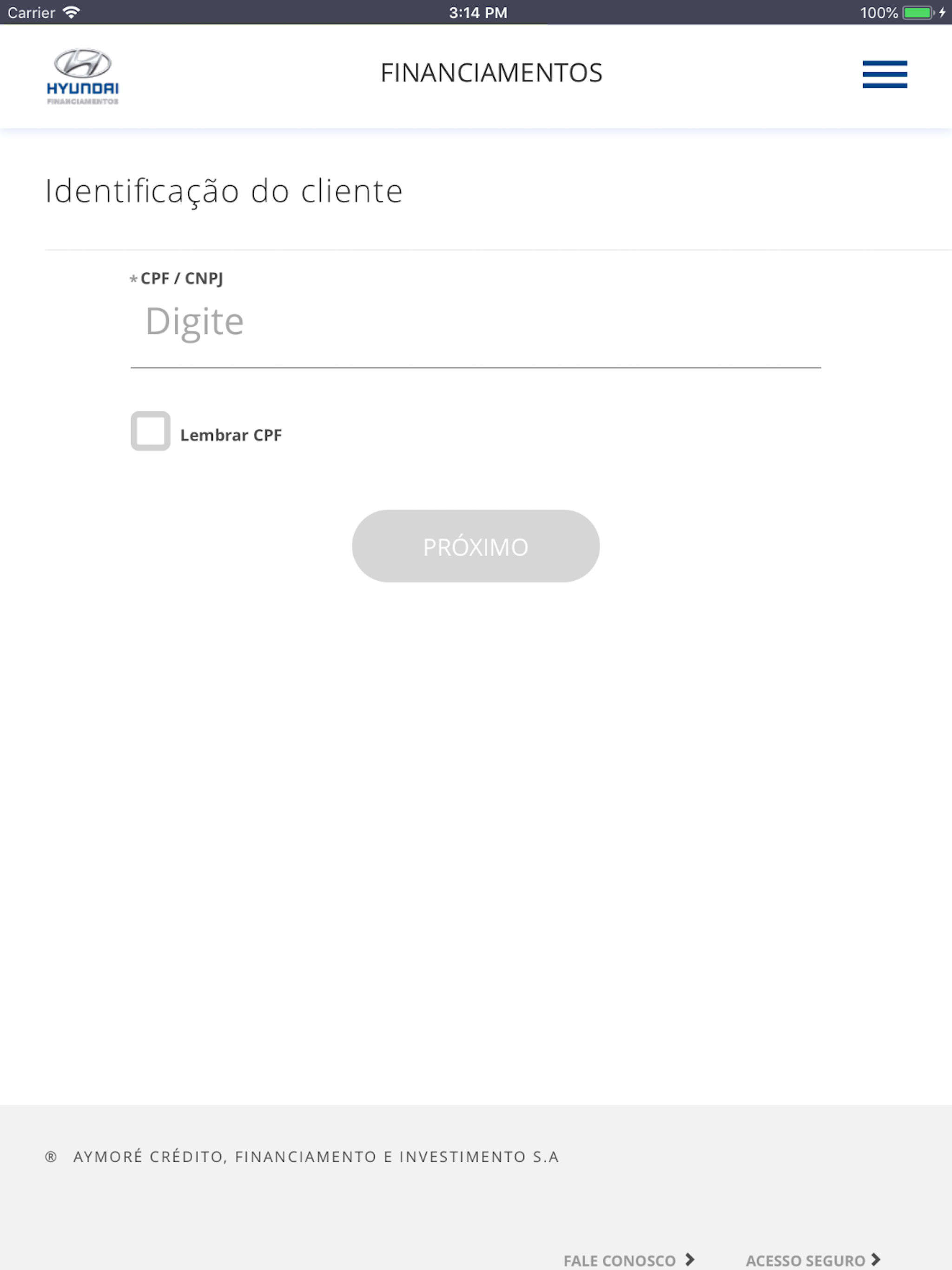 Hyundai Financiamentos