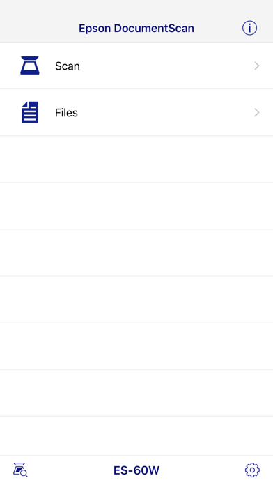 Epson DocumentScan Screenshot