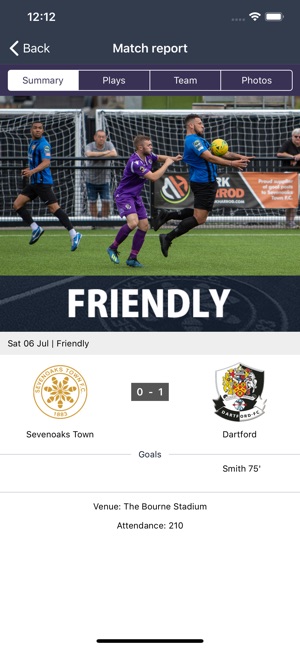 Sevenoaks Town F.C. 2019/20(圖6)-速報App