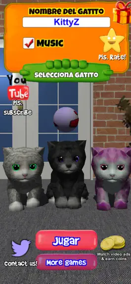 Game screenshot KittyZ, my virtual pet apk
