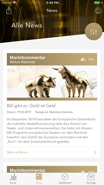 SOLIT Goldpreis & Edelmetalle screenshot-3