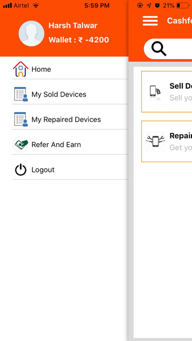 App screenshot