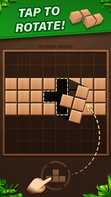 Fill Wooden Block Puzzle 8x8