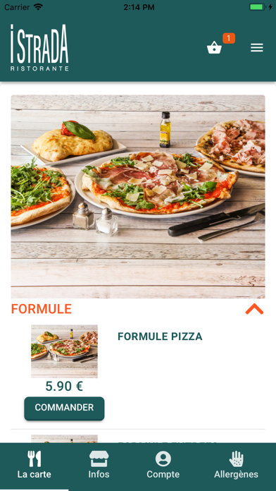 Screenshot #3 pour IStrada Ristorante