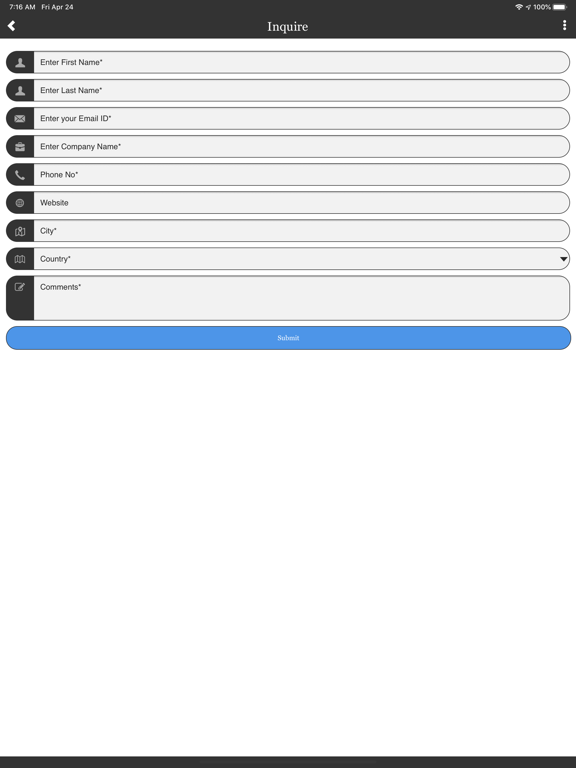 Seattle Gold Grills iPad screenshot 4 - Business app
