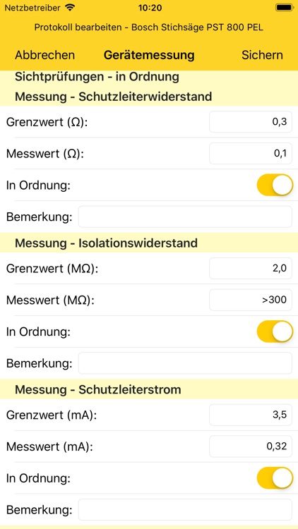 Messprotokoll screenshot-4