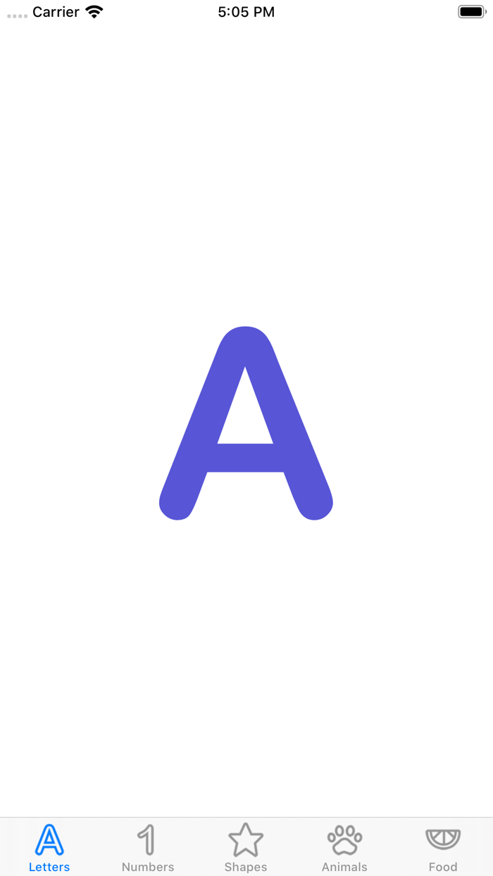 First Words Flashcards App