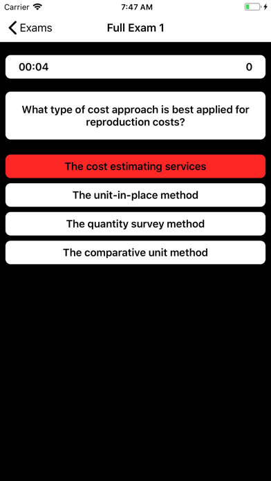 Real Estate Appraiser Exam screenshot 3