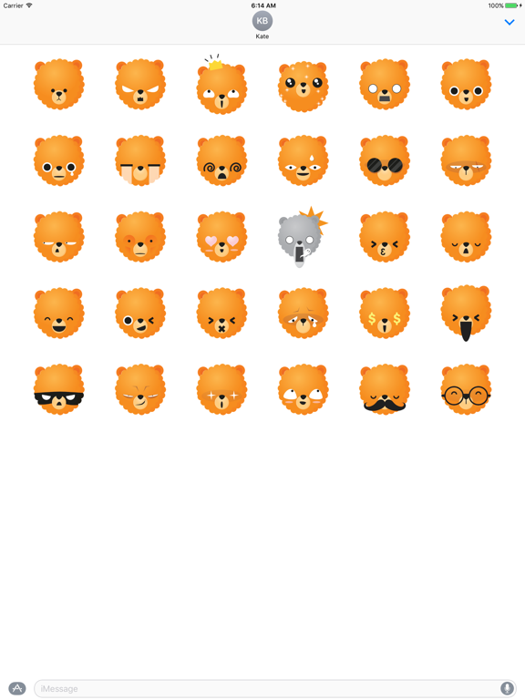 Screenshot #5 pour Sticker Me: Poodle Faces