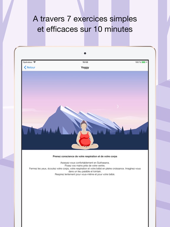 Screenshot #5 pour Yoggy: yoga pour grossesse