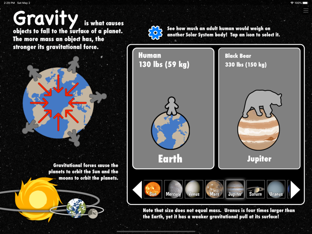 ‎Interactive Minds Solar System Screenshot