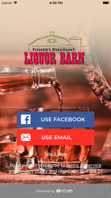 Fisher's Discount Liquor Barn Screenshot