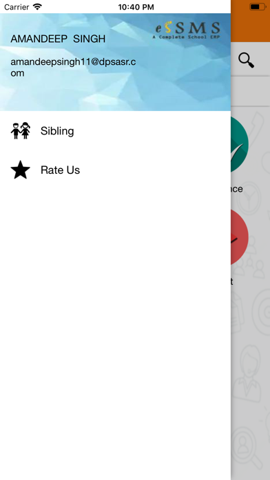 App screenshot